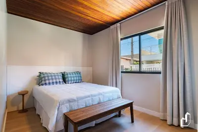 Uma cama ou camas num quarto em Casa aconchegante com 04 dormitórios