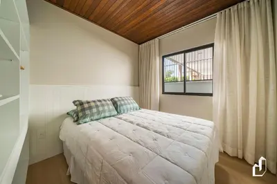 Uma cama ou camas num quarto em Casa aconchegante com 04 dormitórios
