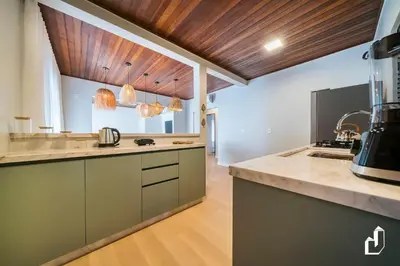 A cozinha ou kitchenette de Casa aconchegante com 04 dormitórios