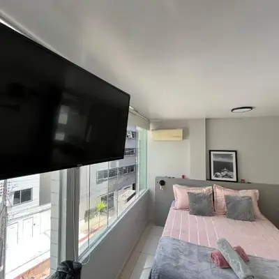 Apartamento dos Sonhos - Studio em Prédio a Beira Mar
