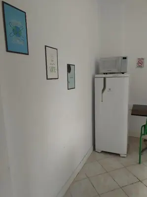 A cozinha ou kitchenette de Ap 01 - 3 pessoas - Passarela de Bombas