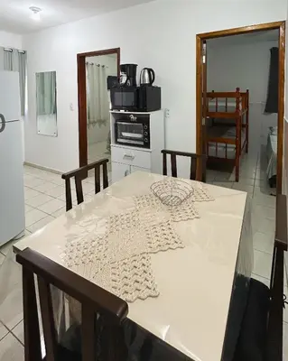 A cozinha ou kitchenette de AP número 1