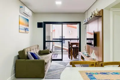 A planta de Apartamento super completo a 250mts do mar