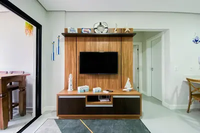 A planta de Apartamento super completo a 250mts do mar