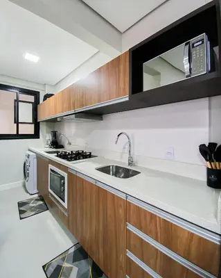 A planta de Apartamento super completo a 250mts do mar