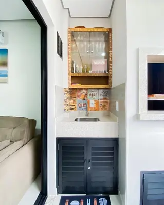 A planta de Apartamento super completo a 250mts do mar