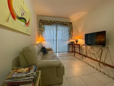 A planta de B127- Apto Vista Mar p/ 9 pessoas em Bombinhas SC