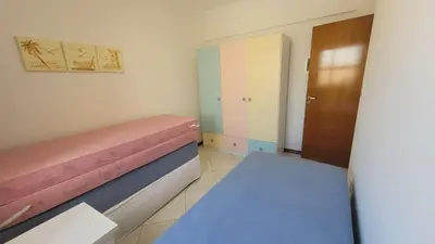 Uma cama ou camas num quarto em B913 - Apto para 06 pessoas em Bombinhas + piscina