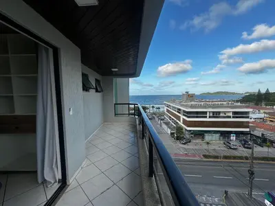 Uma varanda ou terraço em B028 - Cobertura com vista para o mar em Bombinhas