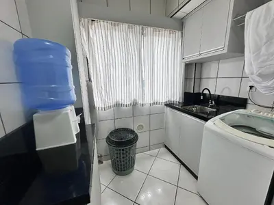 A cozinha ou kitchenette de B029 - Cobertura com 3 quartos e vista para o mar