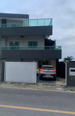O edifício onde a casa de férias está situado