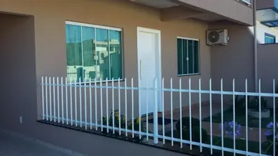 O edifício onde a casa de férias está situado