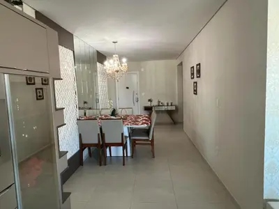 A cozinha ou kitchenette de Linda Cobertura com Spa sem aquecimento