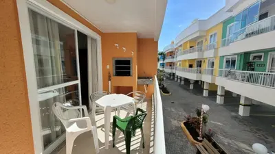 O edifício onde o apartamento está situado