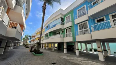 O edifício onde o apartamento está situado