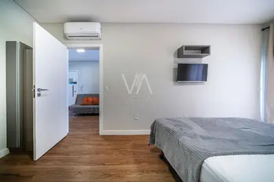 Uma cama ou camas num quarto em Apart Villa Francione