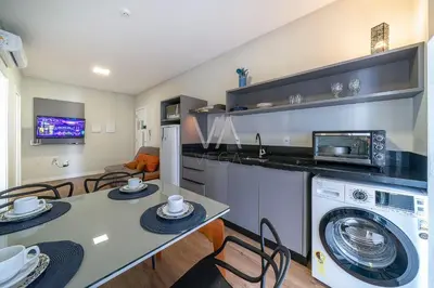 A cozinha ou kitchenette de Apart Villa Francione