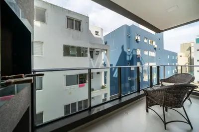 Uma varanda ou terraço em Apart Villa Francione
