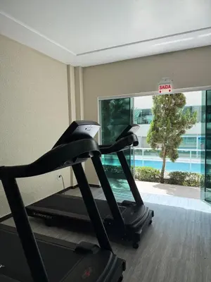 O centro de fitness e/ou as comodidades de fitness de 112- Summer Beach depto 1 dormitorio para 4 con piscina climatiza