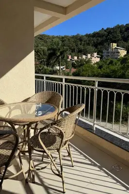 Uma varanda ou terraço em 112- Summer Beach depto 1 dormitorio para 4 con piscina climatiza