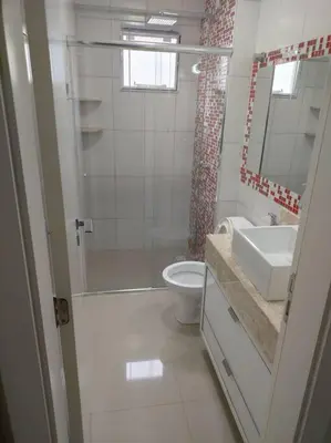 Uma casa de banho em Aluguel em Bombinhas