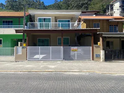 O edifício onde a casa de férias está situado