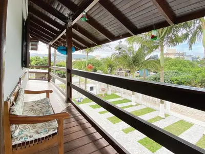 Uma varanda ou terraço em Residencial Verdes Mares