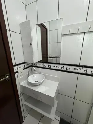 Uma casa de banho em Residencial Golfinho - Palmas, Apto 03