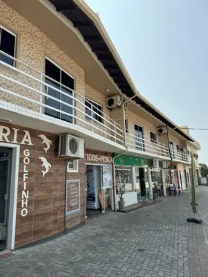 O edifício onde o apartamento está situado