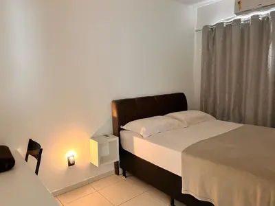 A planta de Apto 3 quartos com churrasqueira