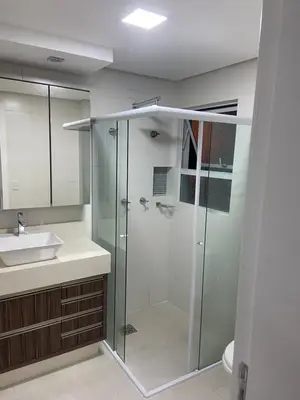A planta de Apto amplo e confortável