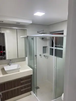 A planta de Apto amplo e confortável