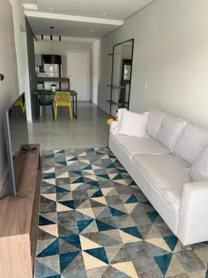Uma área de estar em apartamento confortável, Barra (102)