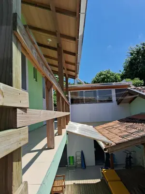 Uma varanda ou terraço em HORTA DO TOMATE
