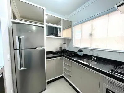 A cozinha ou kitchenette de 103A - 3 quartos a 150m da praia de Bombas