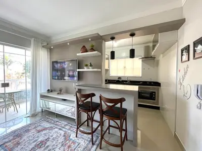 A cozinha ou kitchenette de 103A - 3 quartos a 150m da praia de Bombas