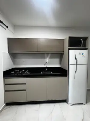 A cozinha ou kitchenette de Residencial Bernardo