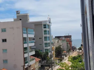 A planta de Ótimo Apto, Jacuzzi aquecida e piscina, pertinho da praia