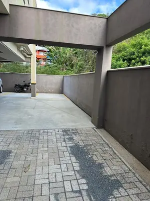 A planta de Apartamento 2 quartos em Bombinhas