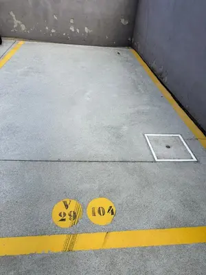 A planta de Apartamento 2 quartos em Bombinhas