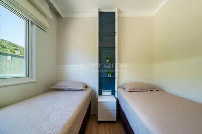 Uma cama ou camas num quarto em Varandas 404 B · Luxuoso Apartamento em Condomínio de Alto Padrão frente mar