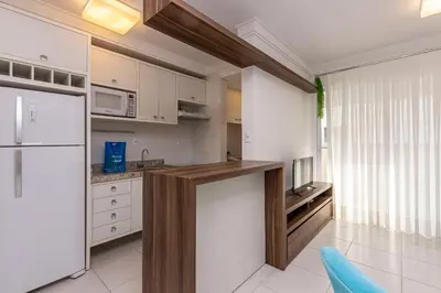 A planta de Recanto Cardeal 405-1 – Aconchegante Apartamento - Excelente Custo-Benefício em Bombas