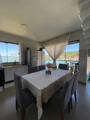 A planta de Casa Vista Mar