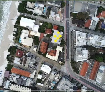 A vizinhança circundante ou próxima do apartamento
