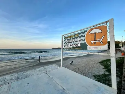 A planta de B791 - Apartamento econômico na praia de Bombas