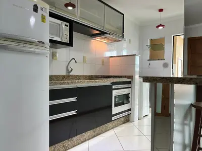 A cozinha ou kitchenette de B956 - Apartamento 2 quartos p/6 pessoas em Bombas