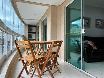 A planta de B956 - Apartamento 2 quartos p/6 pessoas em Bombas