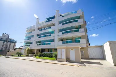 O edifício onde o apartamento está situado
