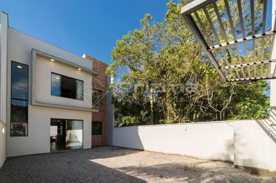 O edifício onde a casa de férias está situado