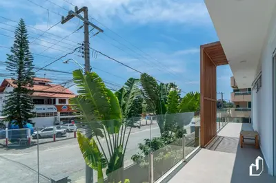 O edifício onde a casa de férias está situado